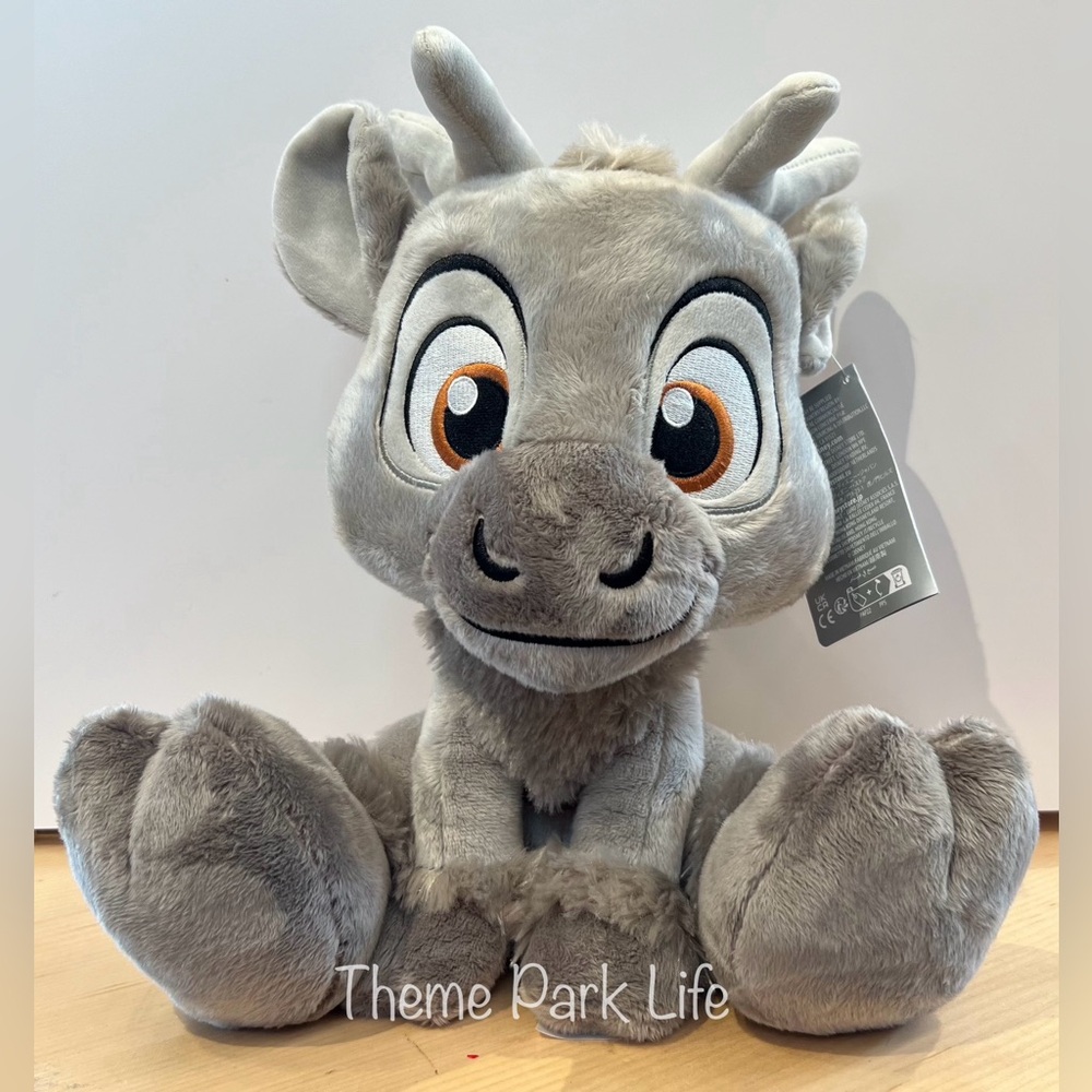 Disney Parks Frozen Sven Reindeer Big Feet Plush Toy NEW